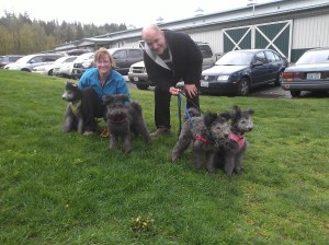From left to right Ewok, Knixa, Kreiger, and Aria pose after getting their heights and weights.