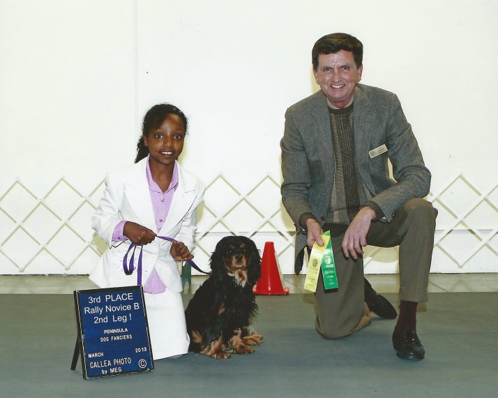 Alex and Derartu Rally Leg #2 at Peninsula Dog Fanciers in Bremerton, WA